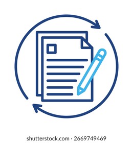 Renewal Icon Element For Design