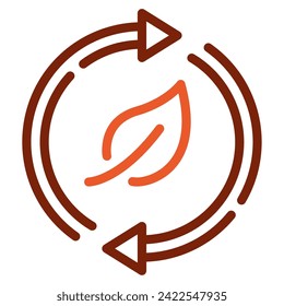 Renewal Icon Spring, for uiux, web, app, infographic, etc