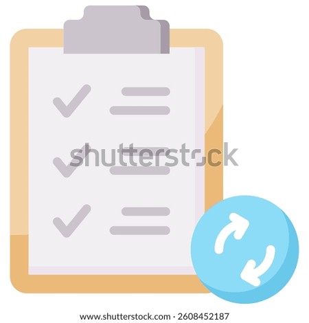 Renewal Management Icon Element For Design