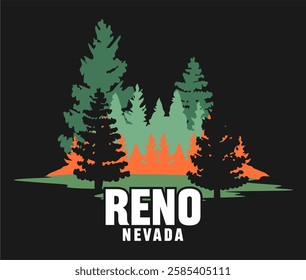 reno nevada with beautiful natural views