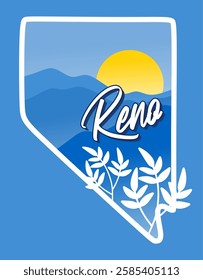 reno nevada with beautiful natural views