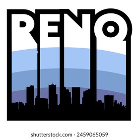 Reno Nevada mit schöner Aussicht