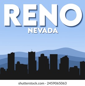 Reno Nevada with beautiful views