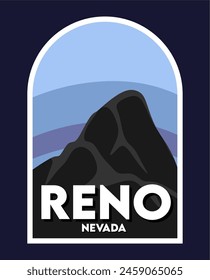 Reno Nevada mit schöner Aussicht