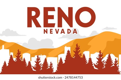 Reno Nevada con hermosas vistas