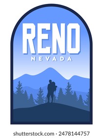 Reno Nevada with beautiful views