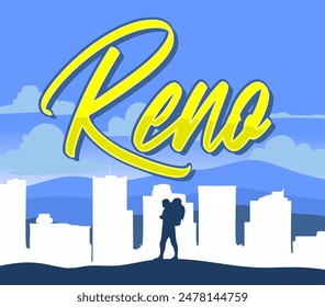 Reno Nevada with beautiful views