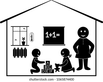 Renovated heating in the kindergarten