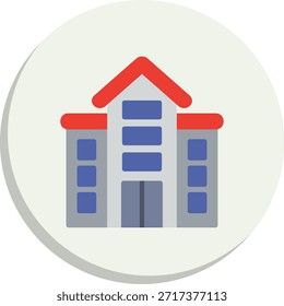 Icono de estilo de círculo plano de renovación