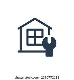 Renovation for Homes Vector Icon Illustration