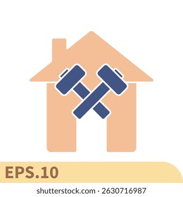 renovation icons  symbol vector elements for infographic web