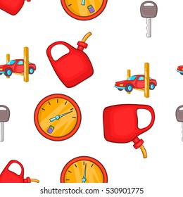 Renovation for machine pattern. Cartoon illustration of renovation for machine vector pattern for web