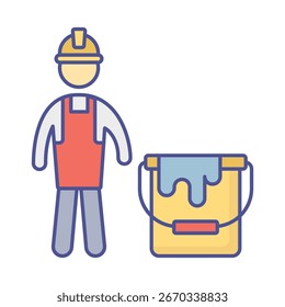 Renovation Vector Icon which can easily modify or edit

