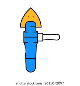renovator tool line icon vector. renovator tool sign. isolated symbol illustration