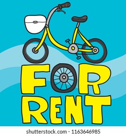 For Rent Bicycle