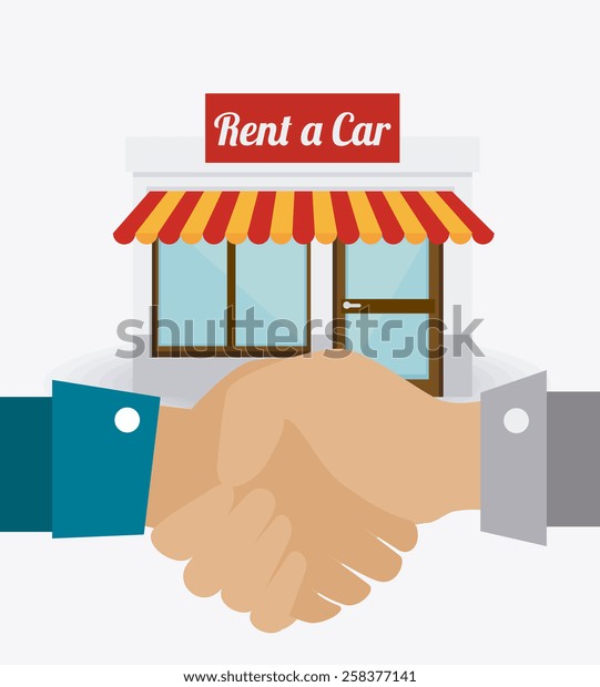 Rent a car design over white background,\
vector illustration.