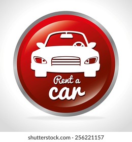 Rent a car design, vector illustration.