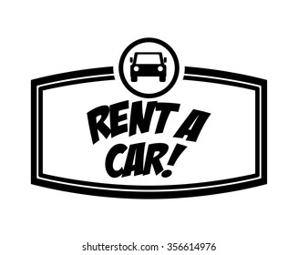 rent a car design, vector illustration eps10 graphic 