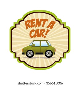 rent a car design, vector illustration eps10 graphic 