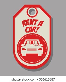 rent a car design, vector illustration eps10 graphic 