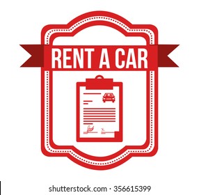 rent a car design, vector illustration eps10 graphic 
