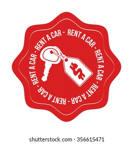 rent a car design, vector illustration eps10 graphic 