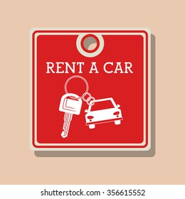 rent a car design, vector illustration eps10 graphic 