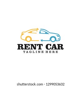 Rent Car Logo Design