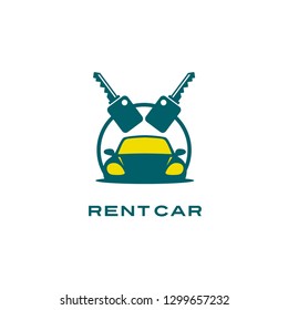 Rent Car Logo Design