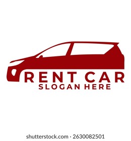 Rent car logo design vector template. simple rent car logo icon