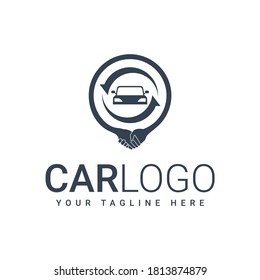 Rent Car Logo Vector Template
