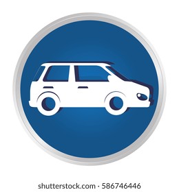 rent a car service icon