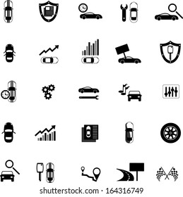 Rent A Car Vector Icon