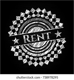 Rent chalk emblem