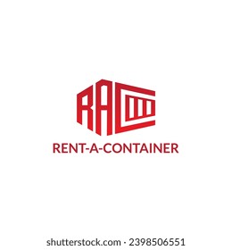 Rent a container logo. RAC logo