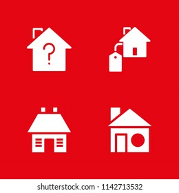 rent icon set. house vector icon for graphic design and web