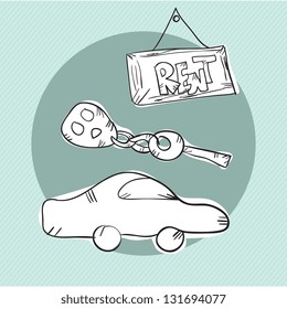 Rent Icons with different concepts (collection set)