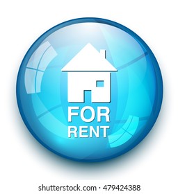 for rent sign button