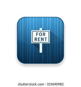 for rent sign icon