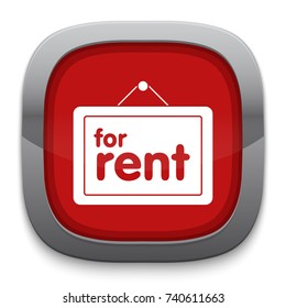 Rent Sign Icon