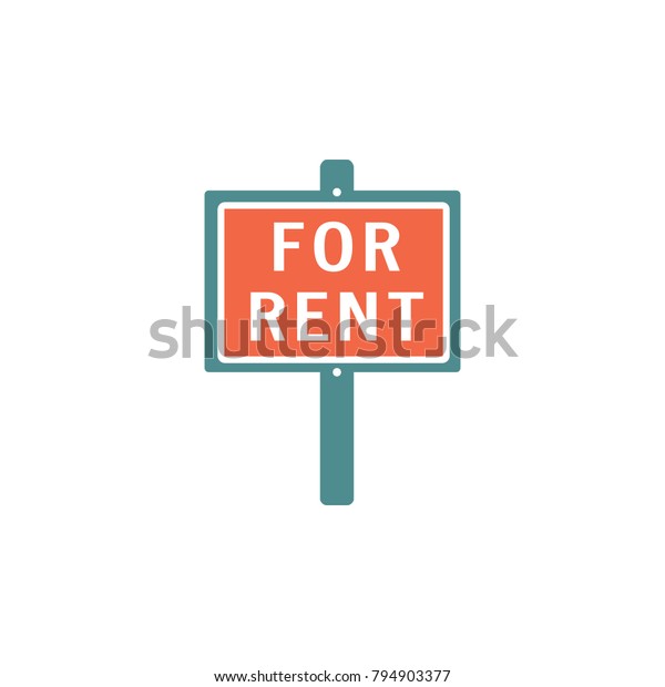 for rent sign\
icon