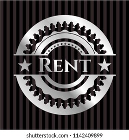 Rent silver emblem