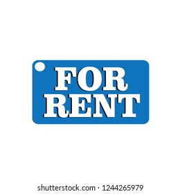 For rent symbol or sign vector 