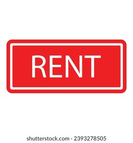 rent vector icon illustration design