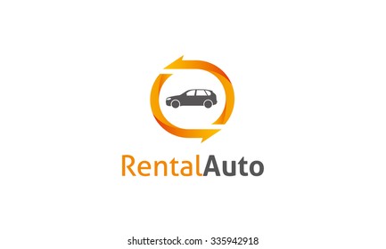 Logotipo automático de alquiler