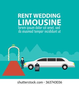 Rental car banners.