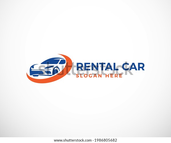 Rental Car Logo Design Template Illustration Stock Vector (Royalty Free ...