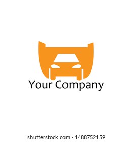 Rental Car Logo, Car vector illustration 
