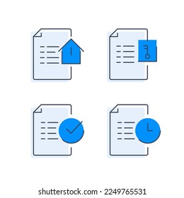 rental house contract creation, document terms and conditions,Mortgage application form,home loan approved mark, real estate concept