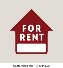 Rental Logo, template design. Vector illustration